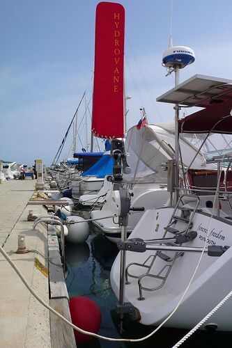 Freedom 38B - side shot with vane 2